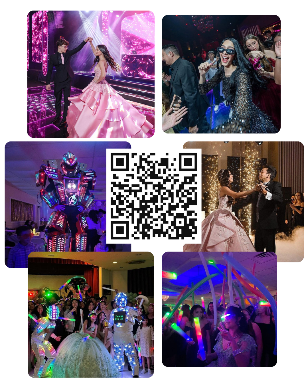 Collage de momentos especiales
